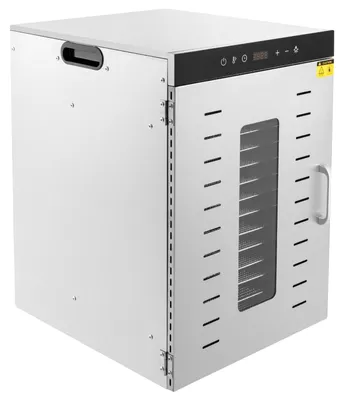 Productafbeelding van Voedseldehydrator, 1500W, 16 plateaus, 220V, temperatuurbereik 30-90°C / 86-194°F, touchscreenbediening