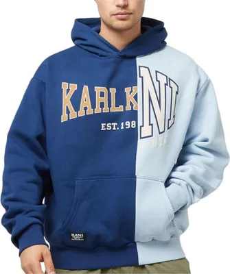 Produktbild von Karl Kani Herren Kapuzenpullover Woven Retro Split Os Hoodie 6021761 S