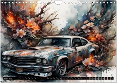 Produktbild von Buntes zum Fortbewegen (Wandkalender 2025 DIN A4 quer), CALVENDO Monatskalender