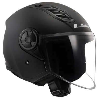 Produktbild von Jet Helm LS2 OF616 AIRFLOW II Solid Mattschwarz größe 3XL