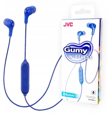 JVC HA-FX9BT Gumy Bluetooth 4.1 In-Ear-Kopfhörer, Mikrofon, 5 Std. Laufzeit