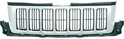 Produktbild von DIEDERICHS 2613040 Kühlergrill Frontgrill für JEEP GRAND CHEROKEE IV (WK, WK2) Chrom/Schwarz