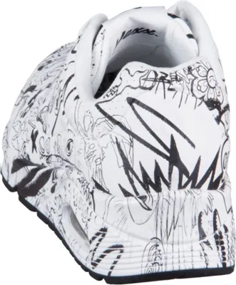 Image de Skechers Uno-Process Sketch Sneakers Laag - Wit - Maat 38