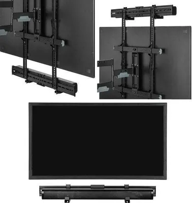Produktbild von Soundbar-Halterung universal - Montage unter oder über TV - Wandmontage