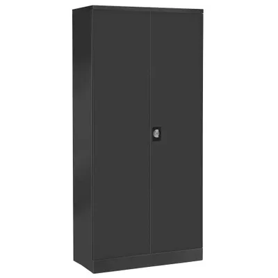 Produktbild von Gürkan Stahlschrank 100096 anthrazit 4 Fachböden 92,0 x 42,0 x 195,0 cm, aufgebaut, 1 St.