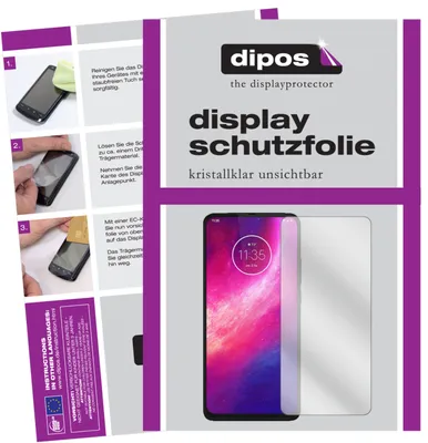 Produktbild von 5x Schutzfolie für Motorola Moto One Hyper klar Displayschutzfolie Folie Display Schutz dipos