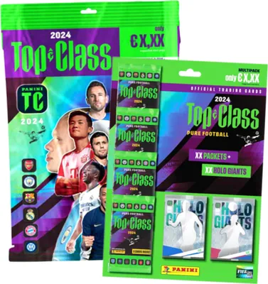 Produktbild von Panini Top Class Karten 2024 - Trading Cards - Sammelkarten - 1 Starter + 1 Multipack