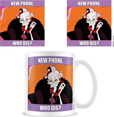Produktbild von Disney Meme - Lizenz Tassen - Cruella - Phone