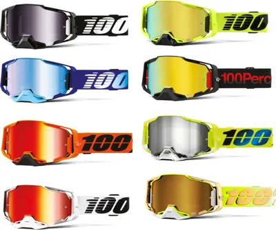 Immagine prodotto di 100% Occhiali Armega - Lente a specchio giallo neon
