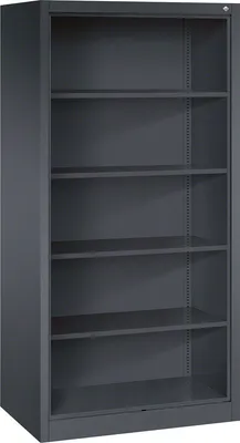 Produktbild von Büroregal mit 4 Einlegeböden Bücherregal Standregal Aktenregal 195x93x60 cm