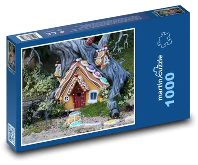 Obrázek produktu pro Puzzle 1000 Kouzelná perníková chaloupka - martinpuzzle