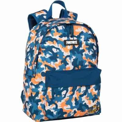 Zdjęcie produktu dla TOYBAGS Plecak Fortnite Blue Camo 41cm - Oficjalny Produkt Premium dla Szkoły