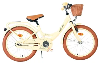 Immagine prodotto di Bicicletta per bambini Volare Ashley - Bambina - 18 pollici - Crema