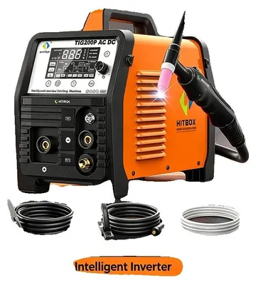 Produktbild von WIG-Schweißmaschine, Multifunktionale Funktionalität, Leichtes Design, TIG200P AC DC, 220V
