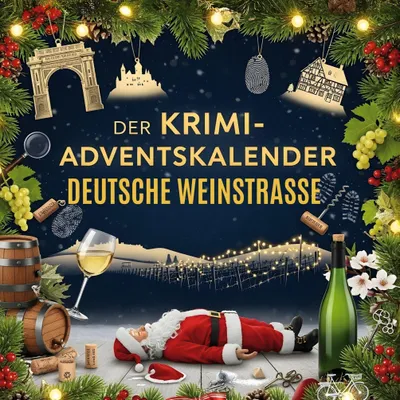 Produktbild von Der Krimi-Adventskalender Deutsche Weinstraße