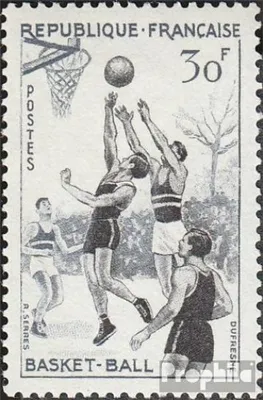 Produktbild von Briefmarken Frankreich 1956 Mi 1100 postfrisch Sport