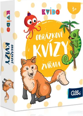 Zdjęcie produktu dla Albi Kvído - Quizy obrazkowe - Zwierzęta
