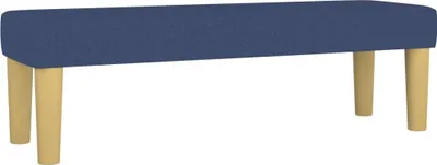 Obrázok produktu pre vidaXL Lavica modrá 100x30x30 cm Látka