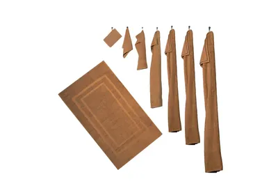 Produktbild von 8er Set - 4 Duschtücher, 4 Handtücher - Sand