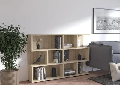 Produktbild von Bücherregal MORE 2+6+2 Standregal Regal Sonoma