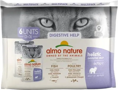 Zdjęcie produktu dla Almo Nature 529495MULTI, Dorosły, Każda rasa, Ryba, Drób, 420 g, Brak sztucznych barwników