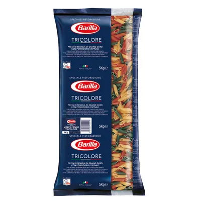 Obrázek produktu pro Barilla Collezione Mezze Penne Tricolore Nr 78 Těstoviny Nudeln 5000g