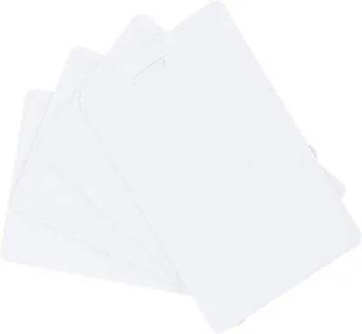 Image de Cartes en PVC de 30 x 30 mm pour cartes d'identité et cartes de crédit - 100 pièces