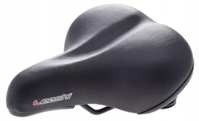 Produktbild von Leoshi A Fahrradsattel Groß Elastomer Schwarz