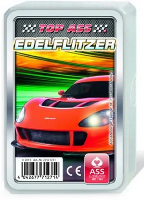Produktbild von ASS Altenburger Top ASS - Autoquartett Edel-Flitzer
