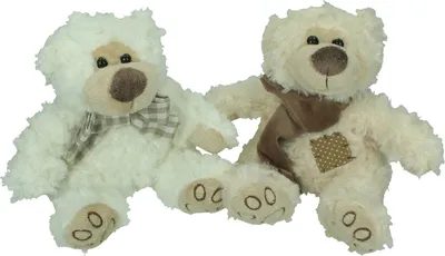 Produktbild von Betz Plüschtier Set BÄREN 4 Stück Plüschtiere Kuscheltiere Stofftiere