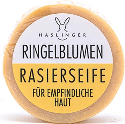Zdjęcie produktu dla HASLINGER Nagietkowe mydło do golenia, 60 g Austria 1802