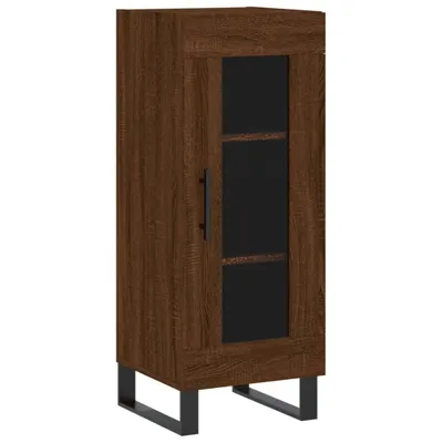 Produktbild von Sideboard Braun Eichen-Optik 34,5x34x90 cm Holzwerkstoff