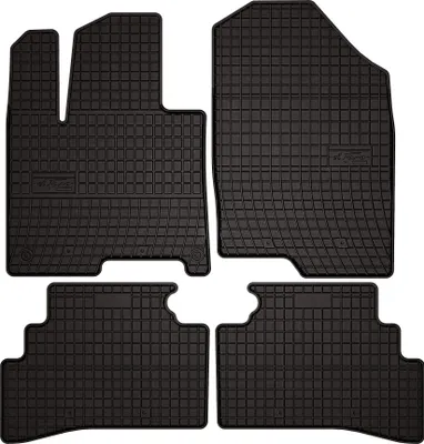 Image de Tapis de sol voiture en caoutchouc pour Kia Sportage V PHEV (2021-, SUV) Noir, lot de 4 pièces, fixations