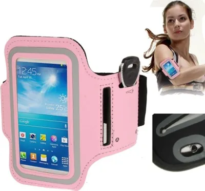 Imagen del producto de Funda tipo pulsera para Samsung Galaxy S4 mini i9190, color rosa