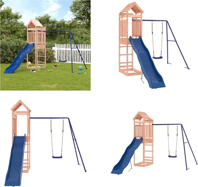 Produktbild von vidaXL Spielturm Massivholz Douglasie - Spielplatz - Spielplätze - Garten Spielplatz - Outdoor Spielplatz