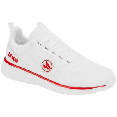 Produktbild von JAKO Uni Sneaker Team Mesh, Farbe:weiß/rot, Größe:45