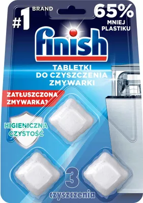 Produktbild von FINISH Spülmaschinen-Reinigungstabletten, 3 Stk.