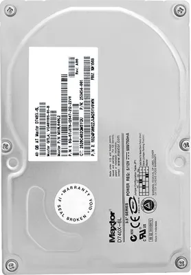 Image de Disque dur Maxtor D740X-6L 40GB 7200RPM Ata 3.5" pouces MX6L040L2