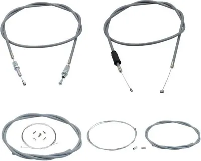 Zdjęcie produktu dla Zestaw cięgien Bowdena szary 4-częściowy do Hercules Prima 2 4 / M 1 2 3 4 / C 1 2 3 / P1 (automatyczny)