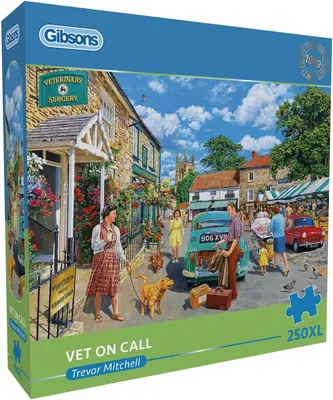Produktbild von Gibsons Lernspiel Tierarzt Vet on Call Puzzle 250XL