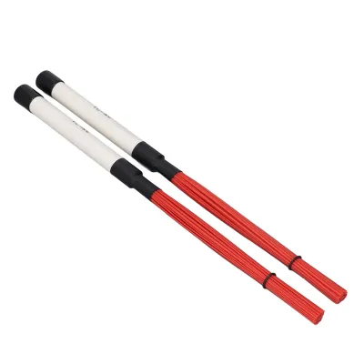 Zdjęcie produktu dla Szczotki perkusyjne, szczotka do perkusji, nylonowa szczotka do perkusji, szczotka do pałek perkusyjnych, nylonowa szczotka do perkusji drucianej, szczotka do perkusji jazzowej