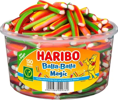 Produktbild von Haribo Balla-Balla Magic vegetarisch 150er