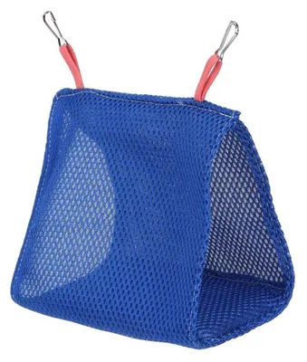 Image de Hamac pour oiseaux, cage-tente, respirant, bleu
