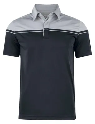 Produktbild von Cutter & Buck - "Seabeck" Poloshirt für Herren ET108 (L) (Schwarz/Hellgrau)