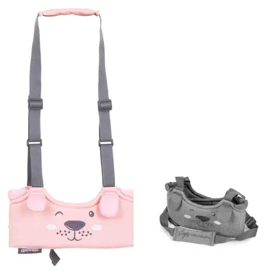 Produktbild von Chipolino Babylaufgurt 1st Steps Laufhilfe Laufleine zuhause oder unterwegs rosa