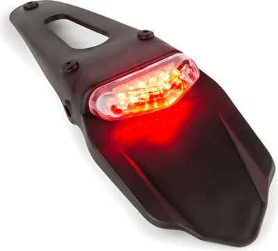 Produktbild von Kennzeichenhalter Str8 mit Rücklicht weiß 6 LEDs