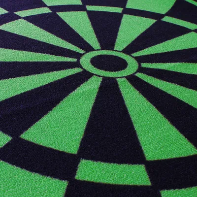 Produktbild von Dart Teppich Matte Steeldart Zubehör Grün Dartpfeile Dartboard Dartteppich Target Oche Darts Abwurflinie Schutz Gummi Boden Dartscheibe 237 x 80 cm Kingpower