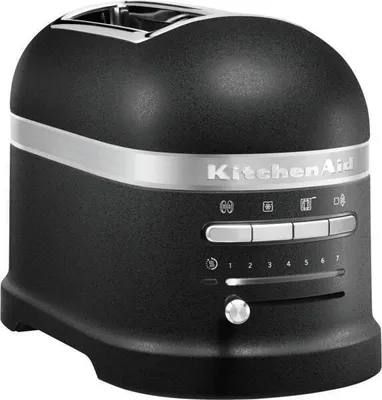 Produktbild von Kitchenaid 2-Scheiben-Toaster 5KMT2204EBK Gusseisen Schwarz