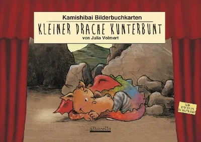 Produktbild von Kamishibai Bilderbuchkarten 'Kleiner Drache Kunterbunt'