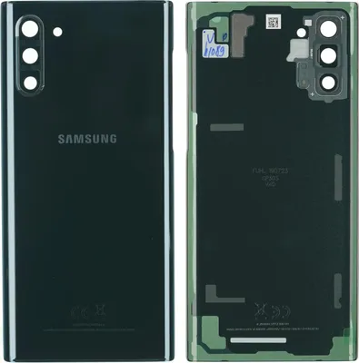 Produktbild von Gehäuse Rückseite für Samsung Galaxy Note 10 (SM-N970F), Schwarz